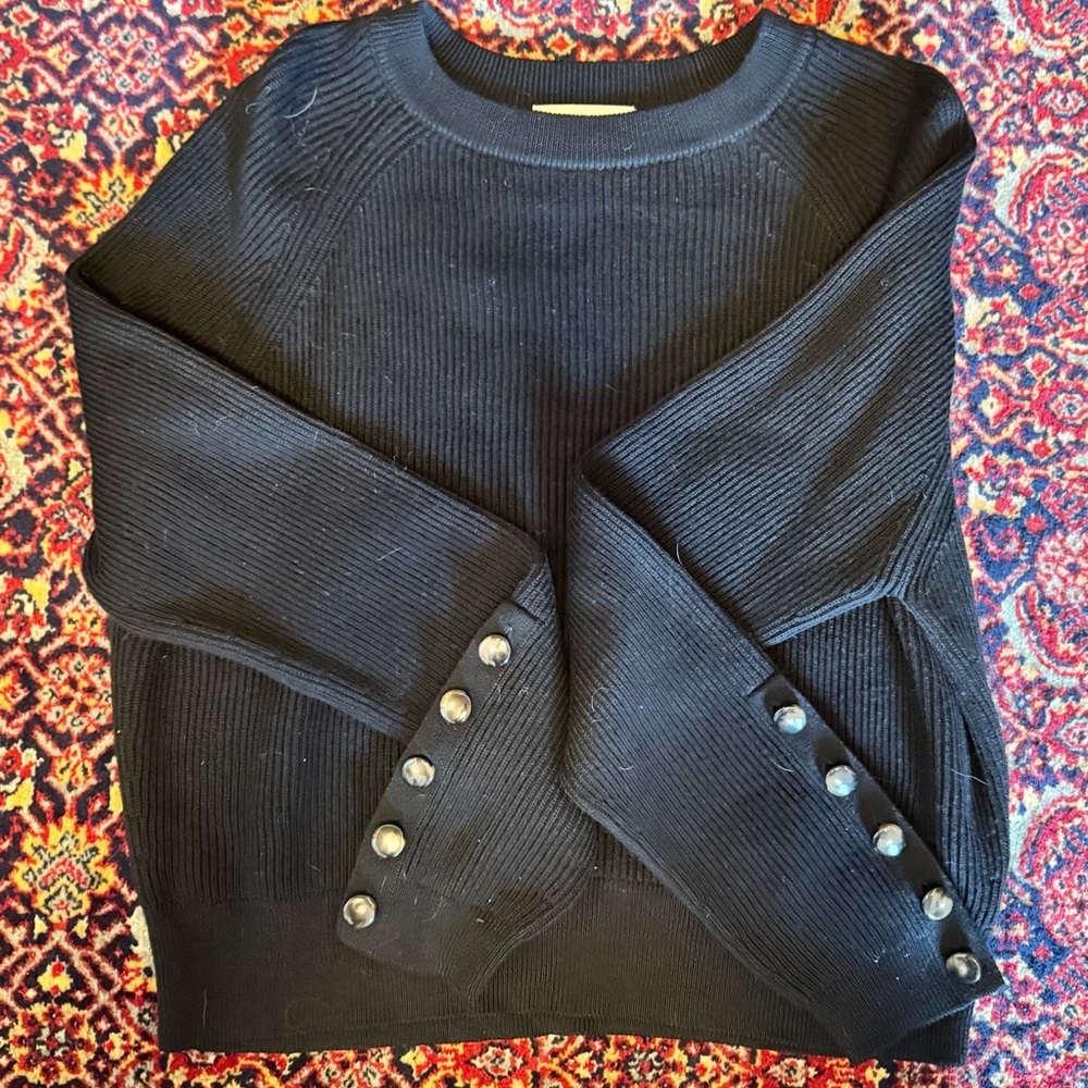 Sezane Sami Jumper Black - Size XL